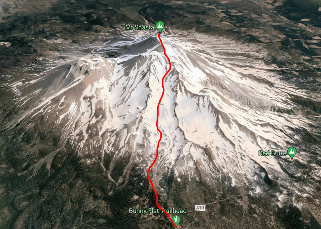 map of shasta